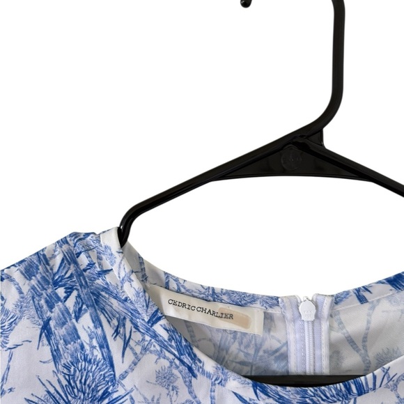 Cedric Charlier Toile Printed Drawstring Dress - Picture 12 of 14